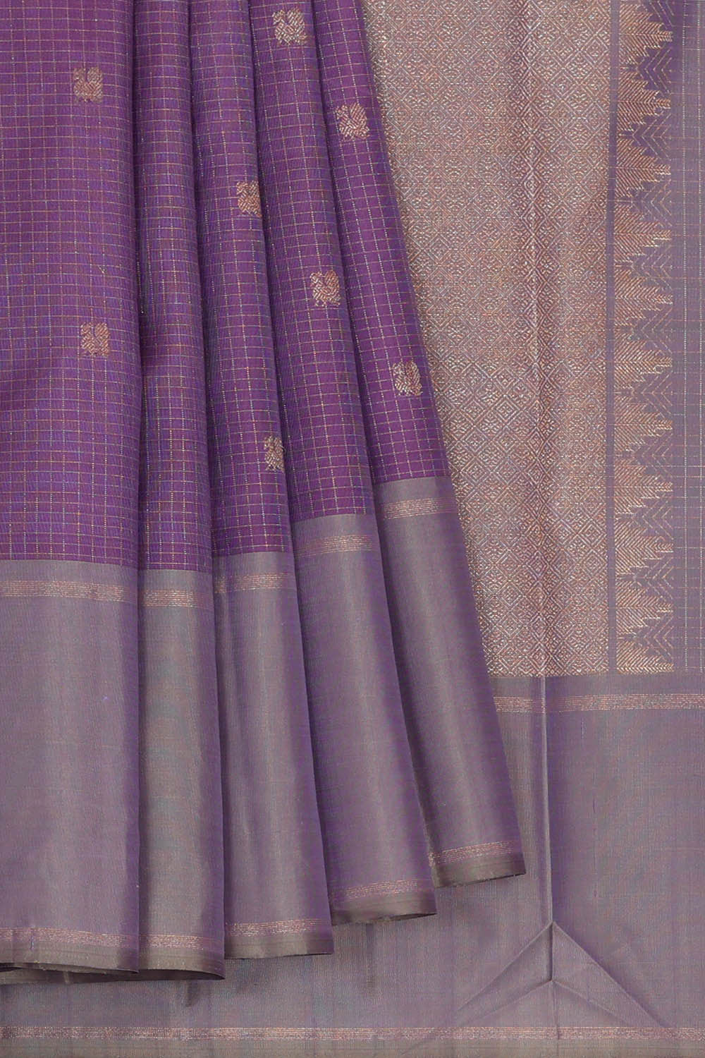 Image of Arani Silk Lavender Saree